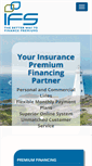 Mobile Screenshot of ifs-finance.com